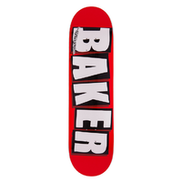 Baker Brand Logo White 8.5" Skateboard Deck