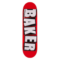 Baker Brand Logo White 8.625" Skateboard Deck