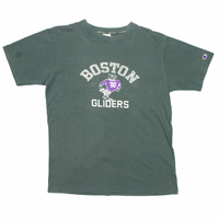 Boston Gliders 2X-Large Green T-Shirt Used Vintage