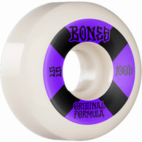 Bones 100's V5 White 55mm 100a Skateboard Wheels