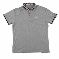 Burberry Brit Grey Youth X-Large Polo Collared Shirt Used Vintage