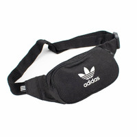 Adidas Black Small Bum Bag Used Vintage