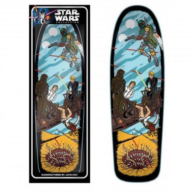 Santa Cruz Star Wars Sarlacc Pit Collectable 10.0" Skateboard Deck eBay