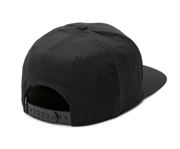 Volcom Stone Tech 110 Black Snapback Hat | eBay