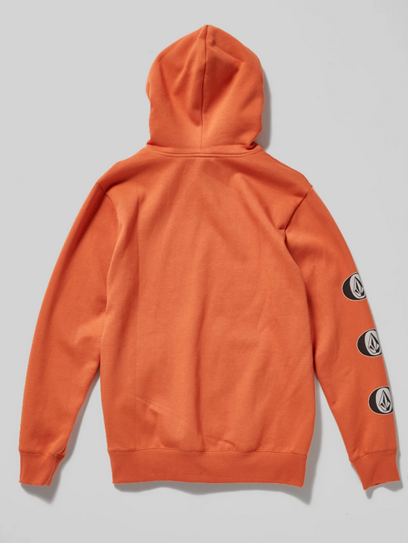 volcom orange hoodie