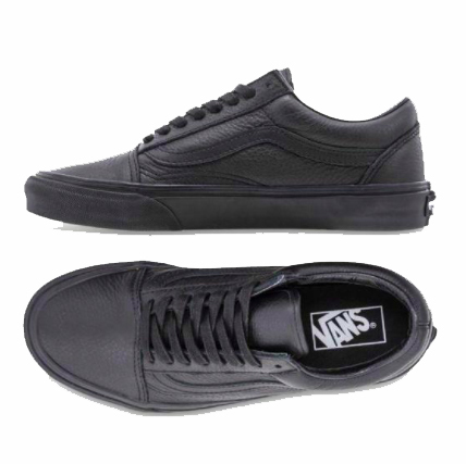 vans black leather shoes australia