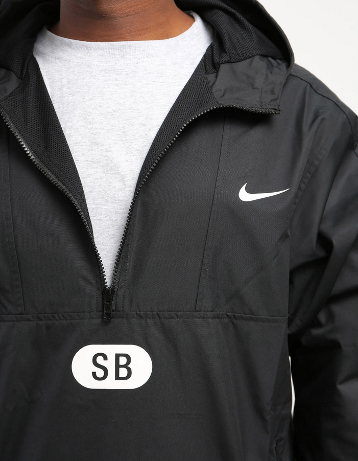 Nike SB March Radness Black White Mens Anorak Jacket | Boardersonline.com.au