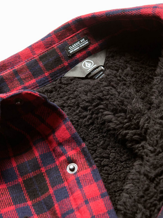 volcom sherpa flannel