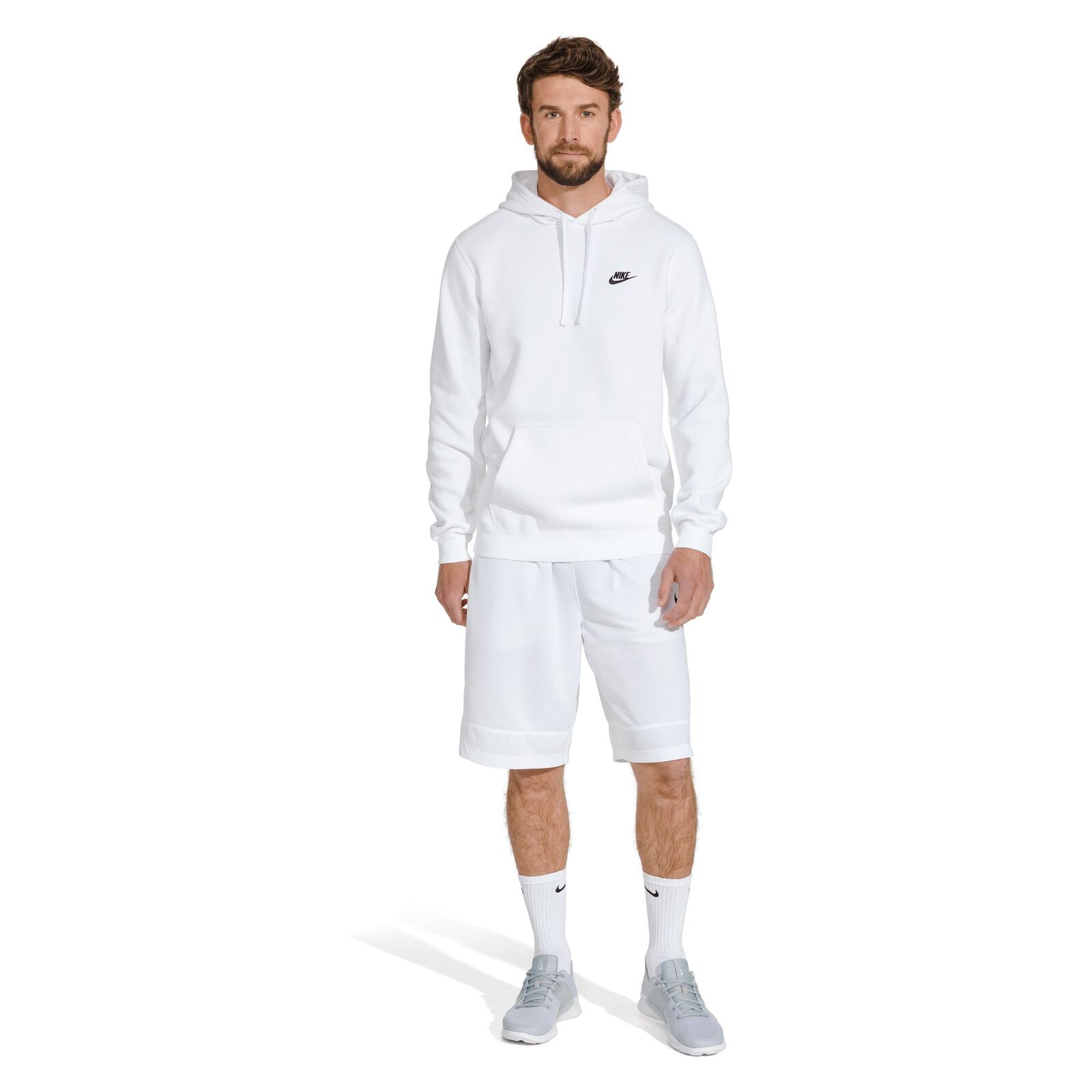 Nike Everyday Cushioned White Unisex Crew Socks 6 Pack