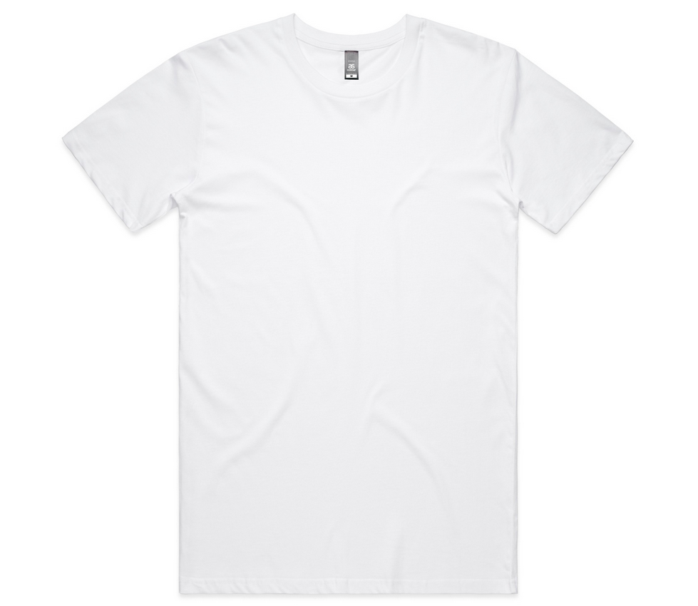 AS Colour Staple White Mens T Shirt 