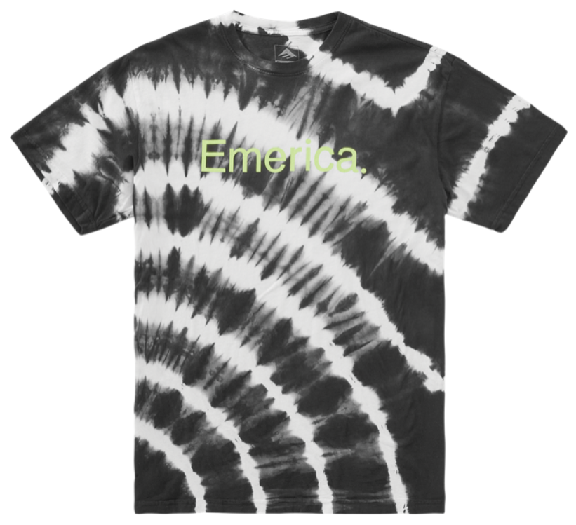how to tie dye a shirt black and white