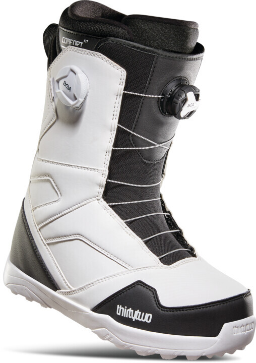 Thirtytwo 32 STW Double Boa Mens White 2023 Snowboard Boots