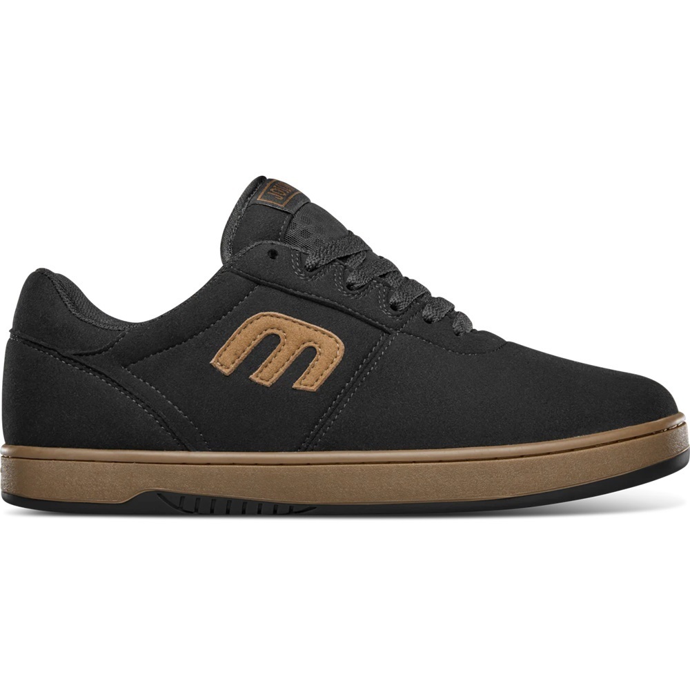Etnies Joslin Black Brown Mens Suede Skateboard Shoes Boardersonline