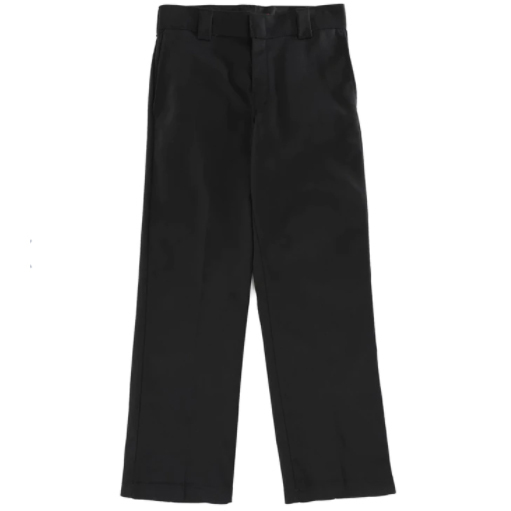 Dickies 478 Original Relaxed Fit Black Boys Pants | Boardersonline.com.au