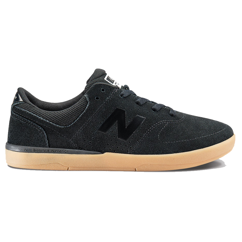 New Balance Numeric 533 BKT Black Gum Mens Suede Skateboard Shoes | eBay