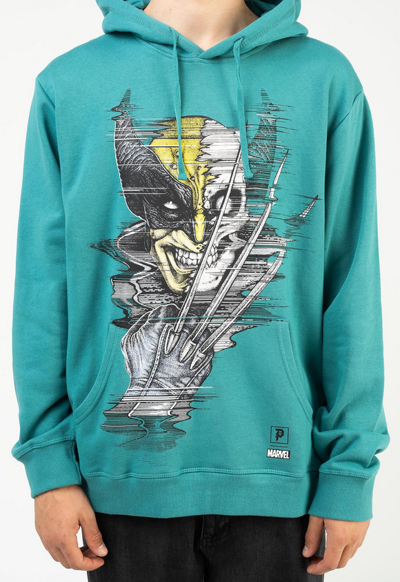 Primitive x Marvel Wolverine Teal Mens 