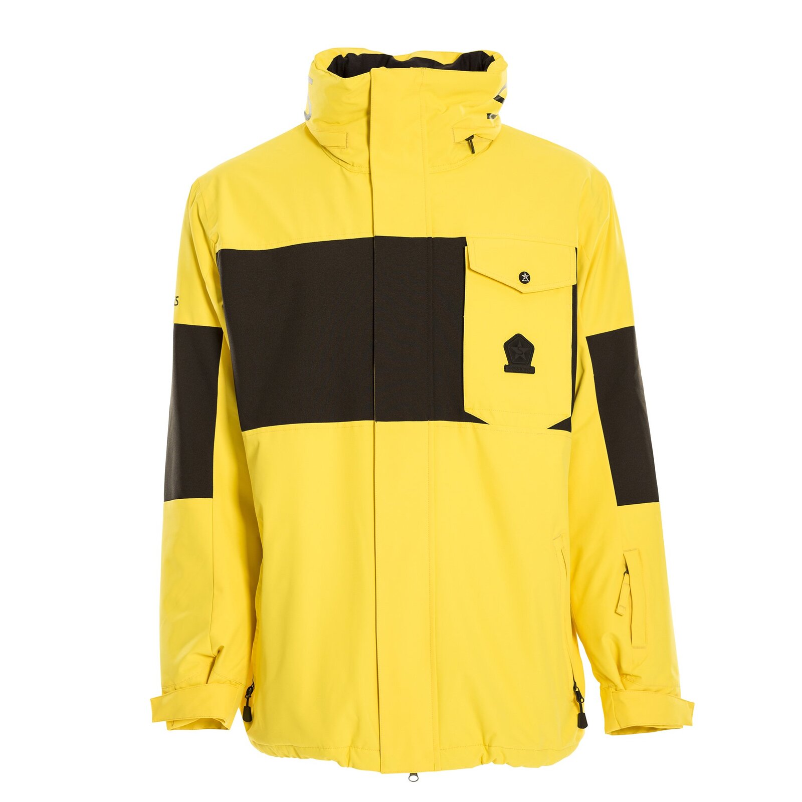 snowboard jacket yellow