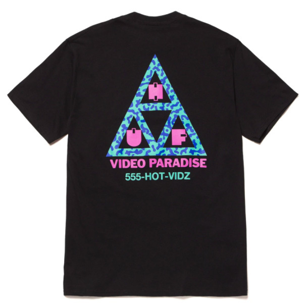 Huf Video Paradise Black Mens Short 