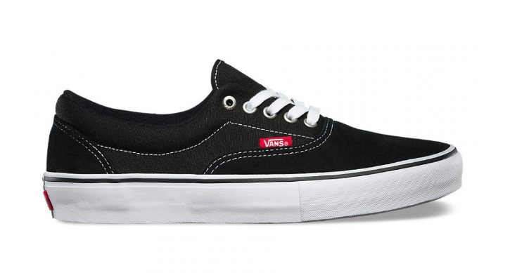 vans era skate shoes black