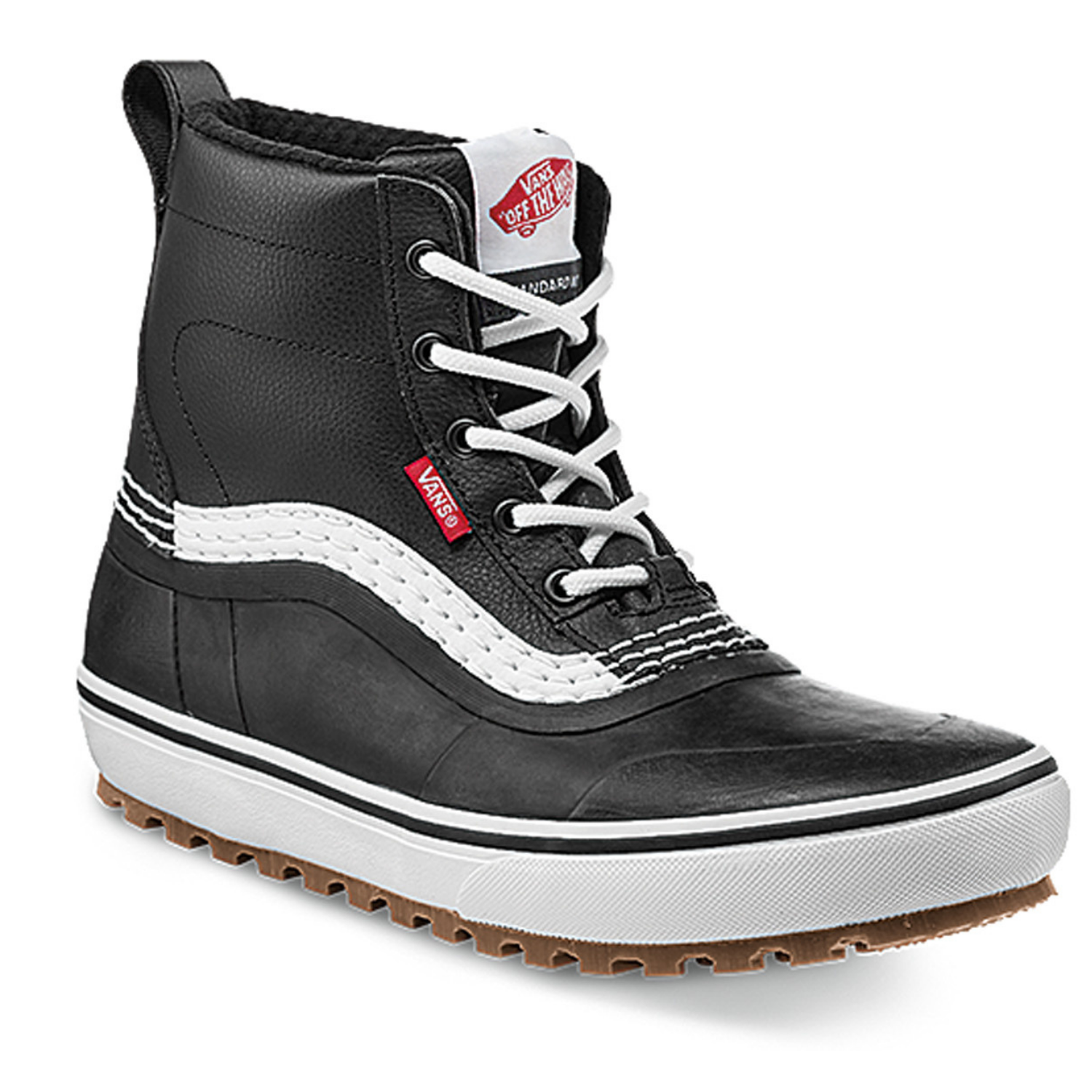 Vans Standard Mid MTE Black White Mens 