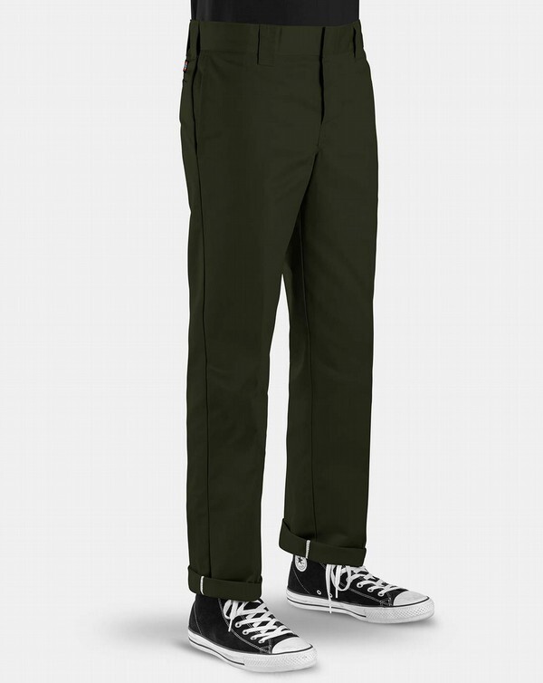olive green skinny pants mens
