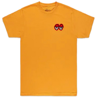 Krooked Strait Eyes Mustard Mens Short Sleeve Tee