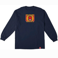 Spitfire SF Label Navy Long Sleeve Youth Short Sleeve Tee