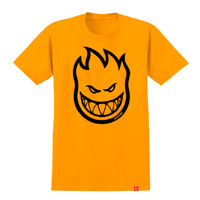 Spitfire Bighead Gold Black Youth Short Sleeve Tee