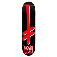 Deathwish OG Gang Logo Black Red 8.25" Skateboard Deck