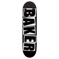 Baker Brand Logo Black White 8.475" Skateboard Deck