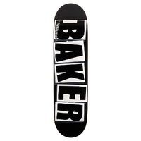 Baker Brand Logo Black White 8.25" Skateboard Deck