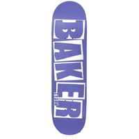 Baker Tyson Brand Name Periwink 8.0" Skateboard Deck