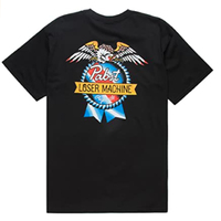 Loser Machine Pabst American Original Black Mens Short Sleeve T Shirt