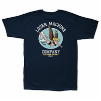 Loser Machine Heavenly Fire Navy Mens Short Sleeve T Shirt