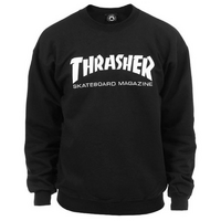 Thrasher Skate Mag Black Mens Crewneck Jumper