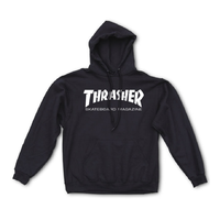 Thrasher Skate Mag Black Mens Pullover Hoodie