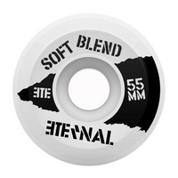 Eternal Soft Blend White 59mm 93a Skateboard Wheels