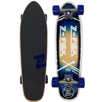 Z-Flex Pop Even Tide  7.75" 27" Complete Cruiser Skateboard