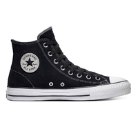 Converse CTAS Pro Hi Black Black White Mens Suede Skateboard Shoes