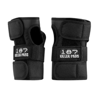 187 Killer Pads Black Wrist Guards