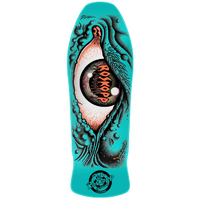 Santa Cruz Roskopp Eye Teal 10.12" Reissue Skateboard Deck