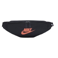 Nike Heritage Black Orange Hip Pack Bag
