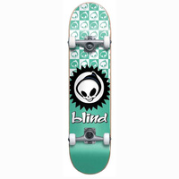 Blind Checkered Reaper 7.375" Mid Size Complete Skateboard