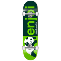 Enjoi Half and Half Green 8.0" Complete Skateboard