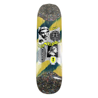 Madness Outcast Green Multi Slick 8.5" Skateboard Deck