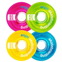 Enjoi Spectrum 62mm 83a Cruiser Skateboard Wheels