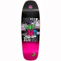 New Deal Siamese Slick Neon 9.45" Reissue Skateboard Deck