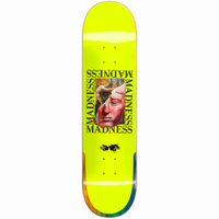 Madness Labotomy Neon Yellow Popsicle 8.5" Skateboard Deck