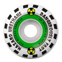 Hazard Emergency AA Conical White 56mm 101a Skateboard Wheels