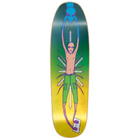 New Deal Vallely Alien Neon 9.18" Skateboard Deck
